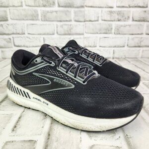Brooks Ariel GTS 23 Women's Sz 10 D Wide Black Athletic Running Gym Sneaker Shoe